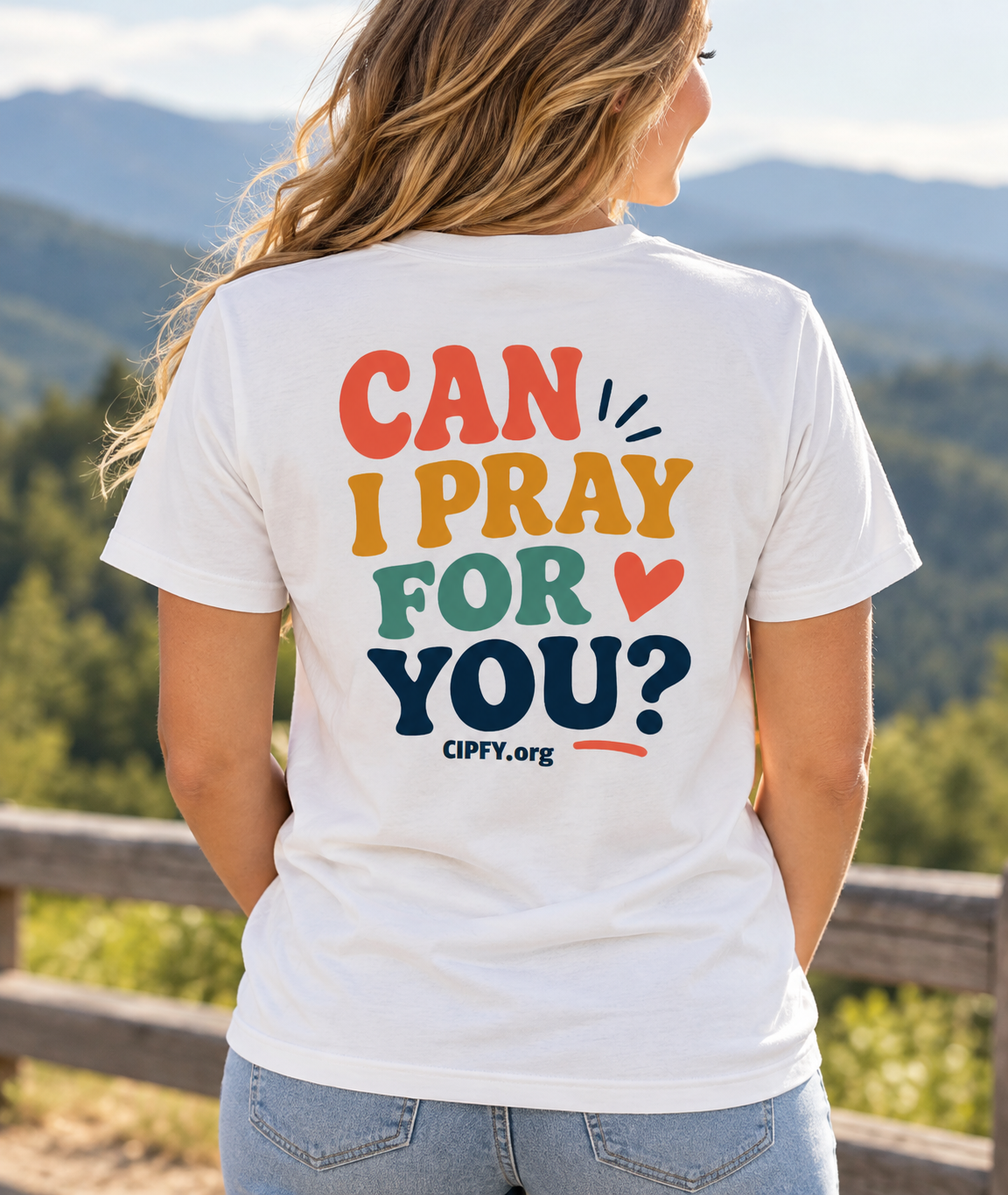 Can I Pray For You? Tee – Retro Joy