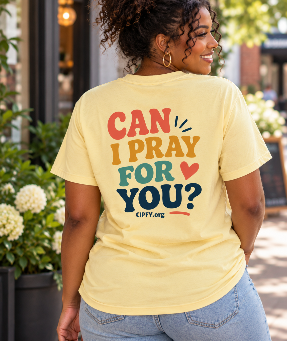 Can I Pray For You? Tee – Retro Joy